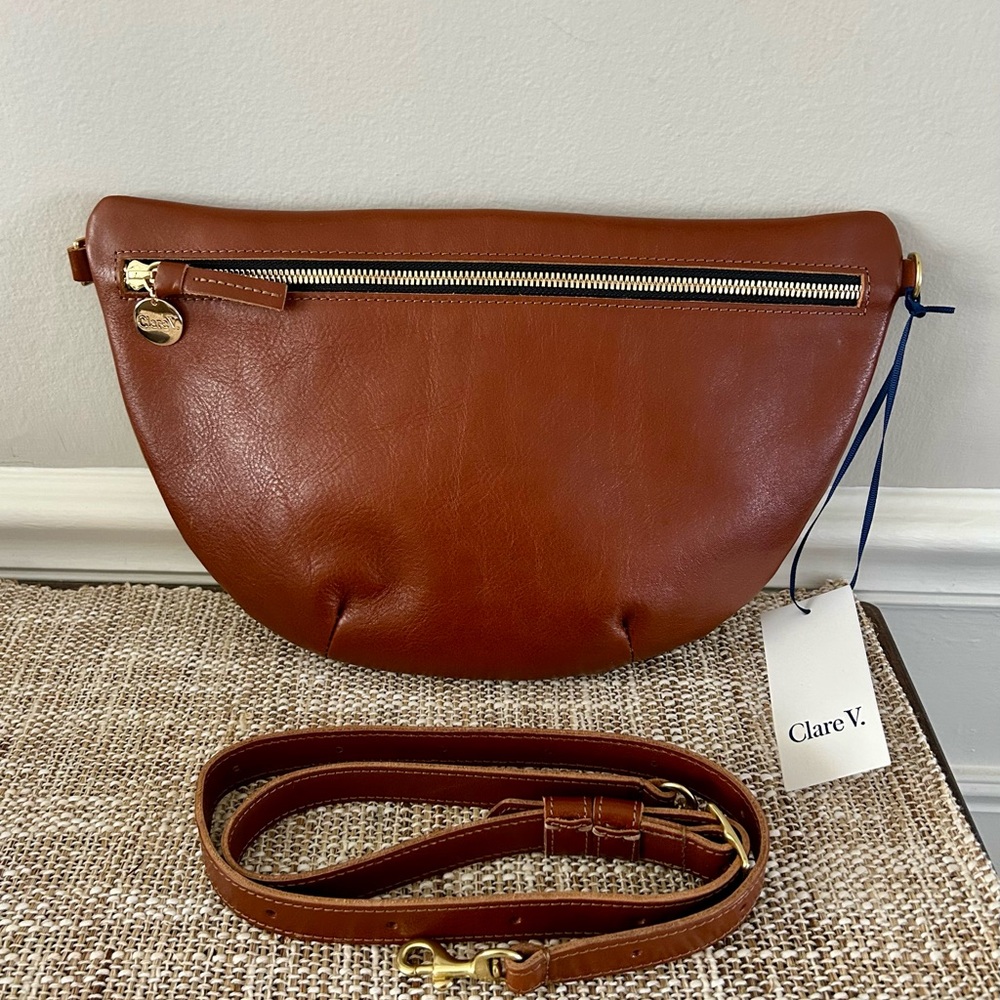 Clare V Grande Fanny in Miel NWT